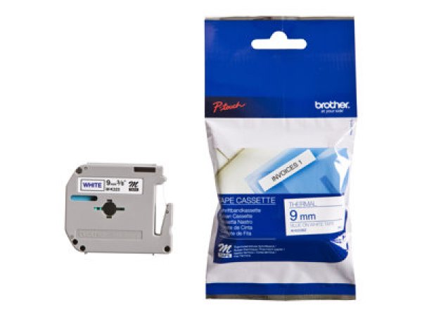 Brother MK223BZ - Modrá na bílé - Role (0,9 cm x 8 m) 1 kazeta/y nelaminovaná páska - pro P-Touch PT-55, PT-65, PT-75, PT-85, PT-90, PT-BB4