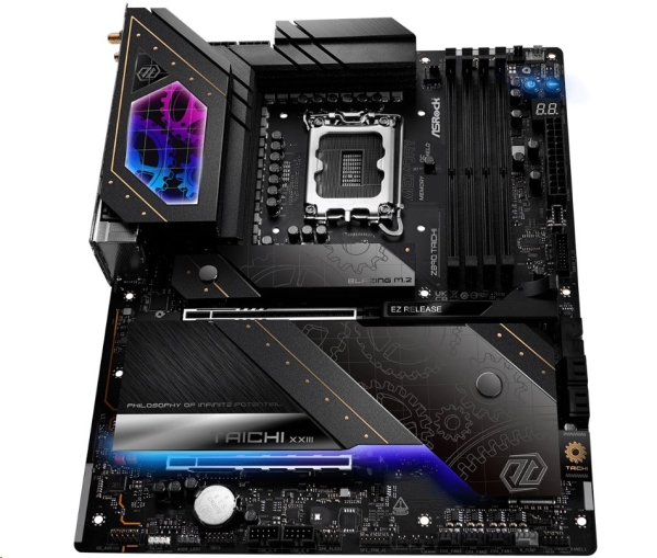 ASRock MB Sc LGA1851 Z890 TAICHI, Intel Z890, 4xDDR5, 1xHDMI, 2xThunderbolt, WI-FI