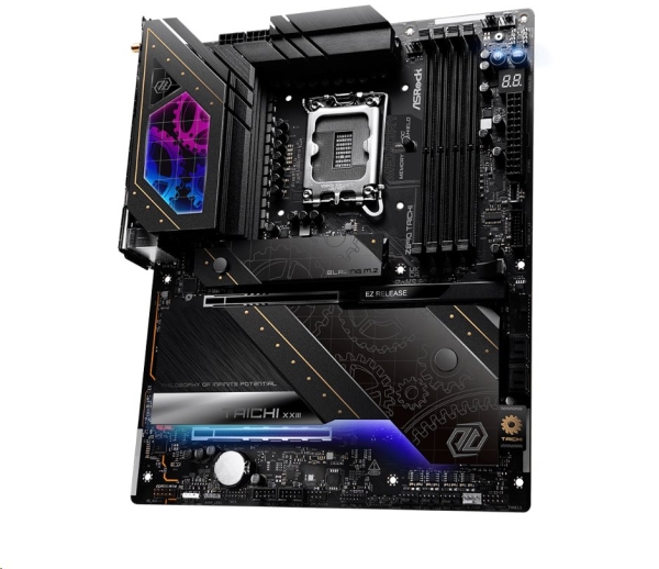 ASRock MB Sc LGA1851 Z890 TAICHI, Intel Z890, 4xDDR5, 1xHDMI, 2xThunderbolt, WI-FI