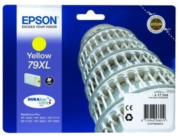 Náplň Epson 79XL, C13T79044010 žlutá