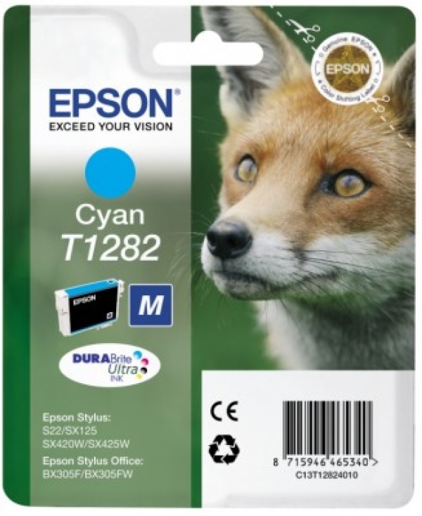 Náplň Epson C13T12824011 (M) azurová blistr