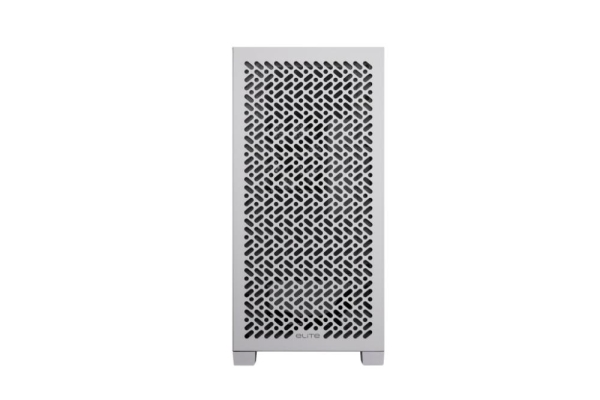 Cooler Master case Elite 302 White Lite, Průhledná bočnice, mATX, 1x 120mm Fan, bílá