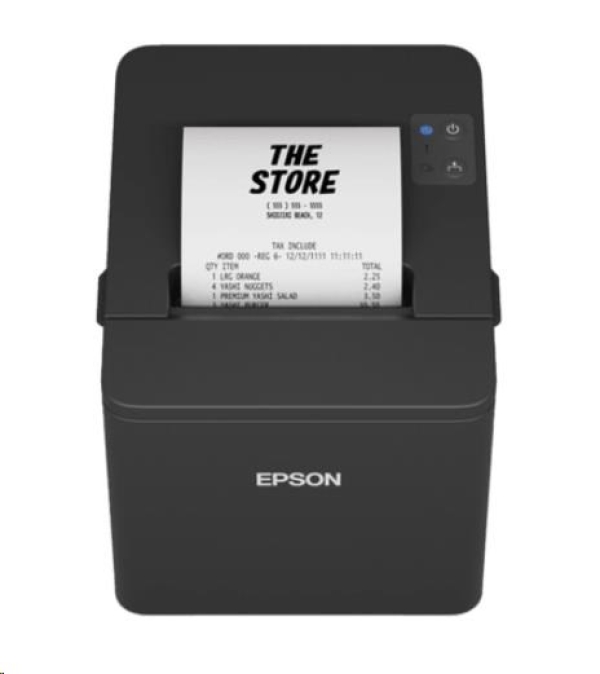 Epson TM-T20IV(102):USB+Serial+Ether,PS,Blk,EU