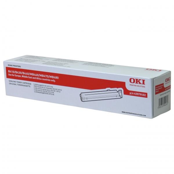 Toner OKI 43979102 černý