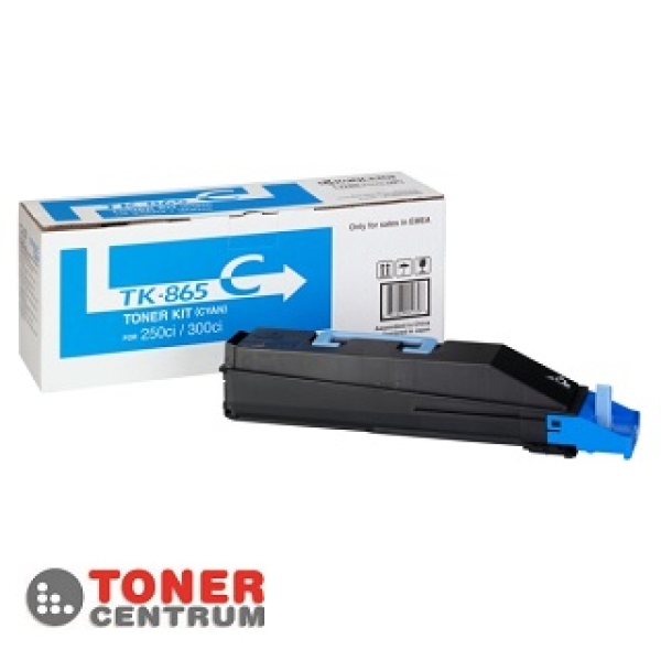 Toner Kyocera TK865C 1T02JZCEU0 azurový