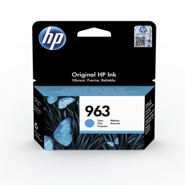 Náplň HP č.963, 3JA23AE azurová 
