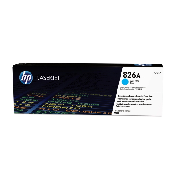 Toner HP č.826A, CF311A azurový