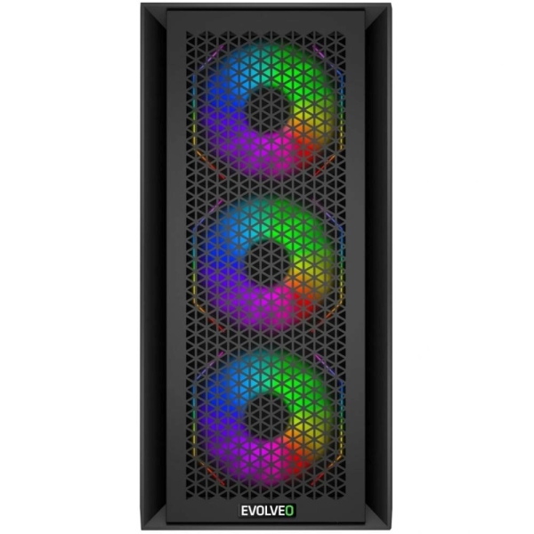 EVOLVEO Rhino, eATX/ATX/4x ARGB 120mm/bočnice