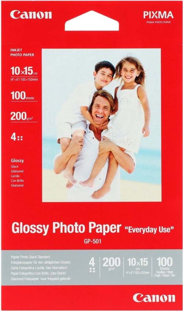 Canon GP-501, A4 fotopapír lesklý, 100 ks, 200g/m2