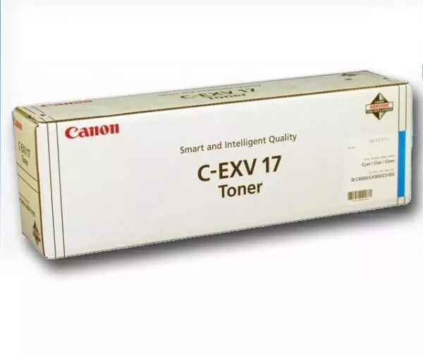 Toner Canon C-EXV17C azurový