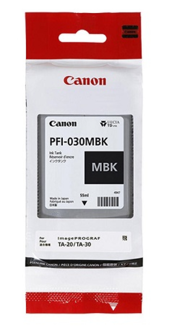 Náplň CANON PFI-030, CF3488C001 matná černá  (55 ml)