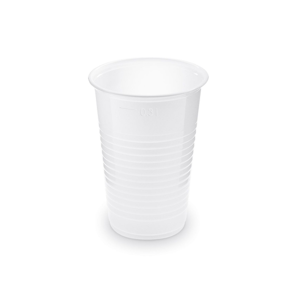 KELÍMEK BÍLÝ 0,3 L,PP,PR.78 MM,100KS