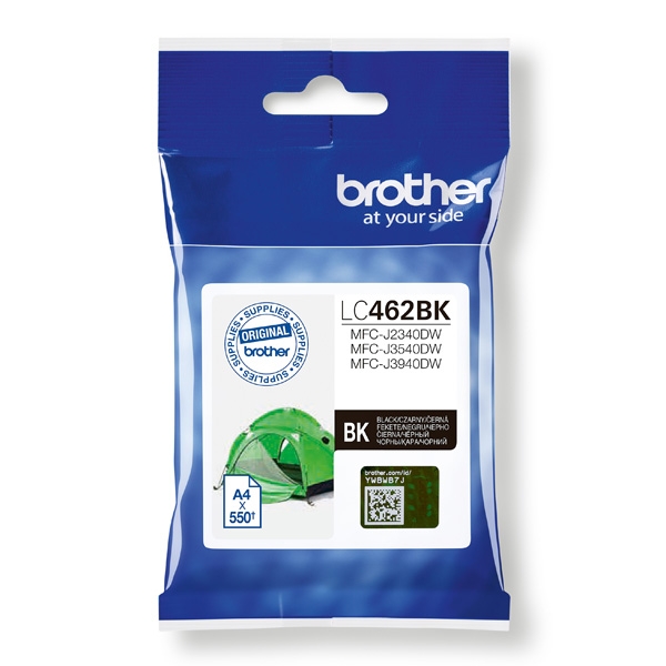 Náplň Brother LC-462BK černá  (550 stran)
