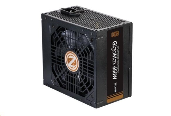 Zdroj Zalman ZM650-GVII GigaMax 650W, 80 PLUS Bronze 230V EU, ATX 12V V2.31, eff. 88%, aPFC 12cm fan