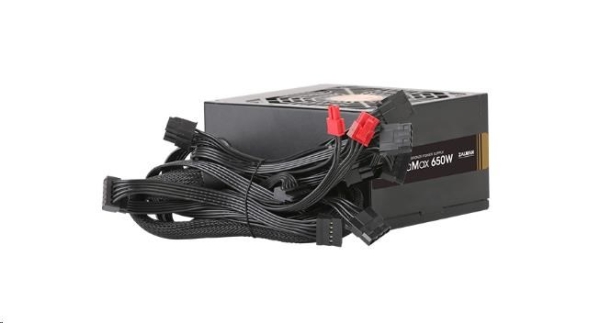 Zdroj Zalman ZM650-GVII GigaMax 650W, 80 PLUS Bronze 230V EU, ATX 12V V2.31, eff. 88%, aPFC 12cm fan