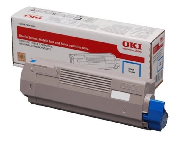 Toner OKI 46490403 azurový