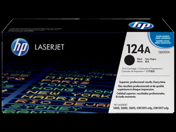 Toner HP č.124A Q6000A černý
