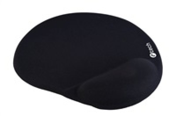 C-TECH Podložka pod myš gelová MPG-03, černá, 240x220mm