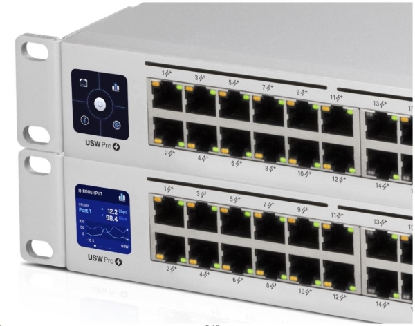 UBNT UniFi Switch USW-Pro-48-POE Gen2[48xGigabit, 600W PoE+ 802.3at/af/bt, 4xSFP+, 176Gbps]
