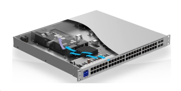 UBNT UniFi Switch USW-Pro-48-POE Gen2[48xGigabit, 600W PoE+ 802.3at/af/bt, 4xSFP+, 176Gbps]