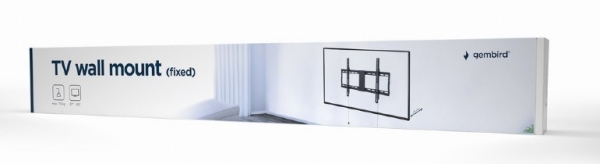 GEMBIRD Držák TV WM-80F-01, 37"-80" (70kg), pevný