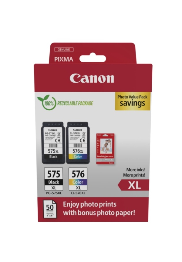 Canon CARTRIDGE PG-575XL/CL-576XL PVP pro PIXMA TS355xi, TR475xi (300-400 str.)