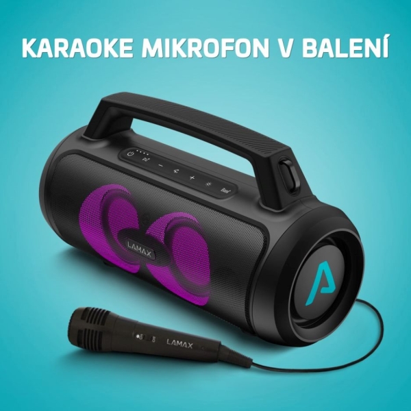 LAMAX PartyGo1 Play - přenosný reproduktor