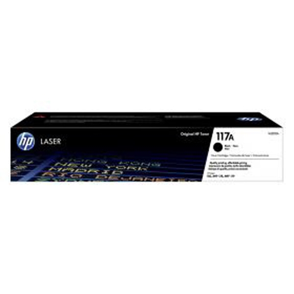 HP 117A, W2070A černý originální toner pro tiskárny HP