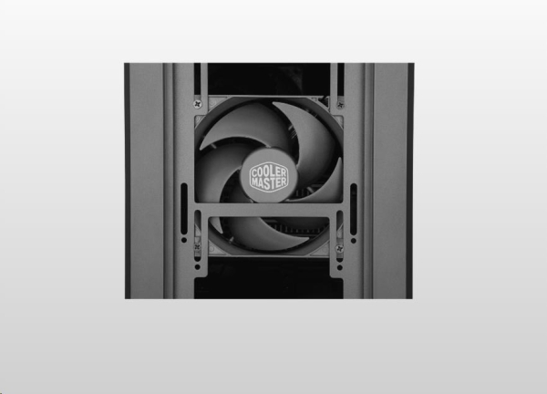 Cooler Master case Silencio S400 Steel, micro-ATX, Mini Tower, černá,  bez zdroje
