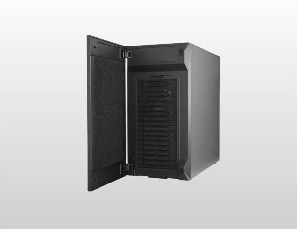 Cooler Master case Silencio S400 Steel, micro-ATX, Mini Tower, černá,  bez zdroje
