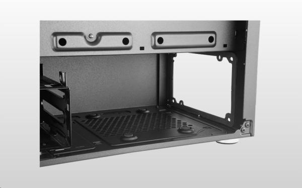 Cooler Master case Silencio S400 Steel, micro-ATX, Mini Tower, černá,  bez zdroje