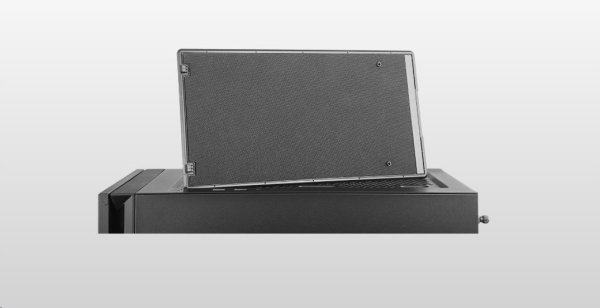 Cooler Master case Silencio S400 Steel, micro-ATX, Mini Tower, černá,  bez zdroje