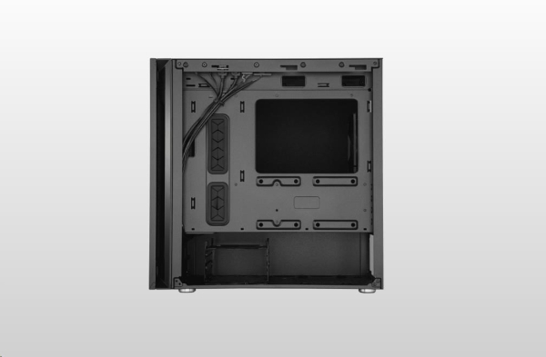 Cooler Master case Silencio S400 Steel, micro-ATX, Mini Tower, černá,  bez zdroje
