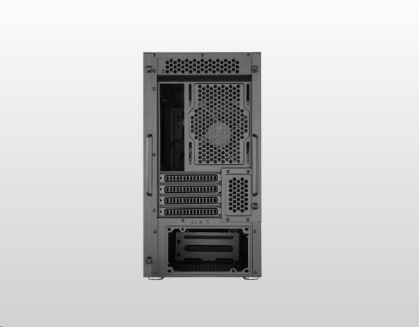 Cooler Master case Silencio S400 Steel, micro-ATX, Mini Tower, černá,  bez zdroje
