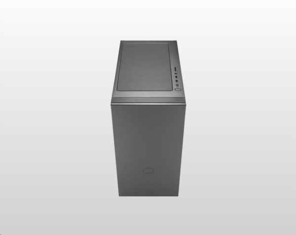 Cooler Master case Silencio S400 Steel, micro-ATX, Mini Tower, černá,  bez zdroje