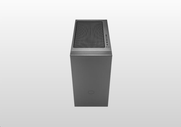 Cooler Master case Silencio S400 Steel, micro-ATX, Mini Tower, černá,  bez zdroje
