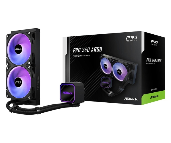AIOCOOL Asrock Pro 240 ARGB, 240mm