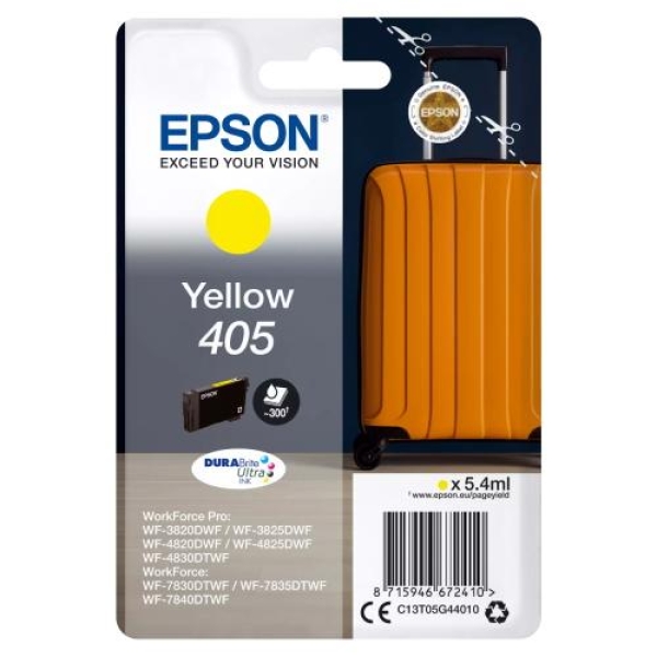 Náplň Epson 405, C13T05G44010 žlutá 