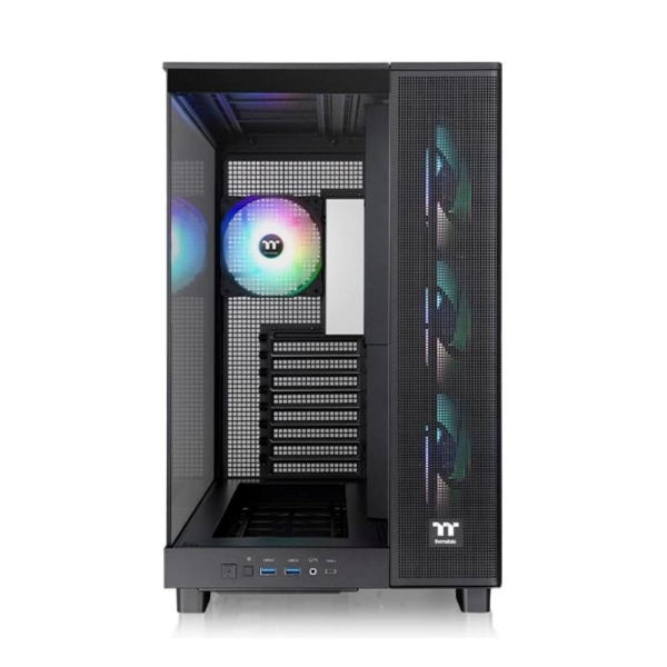 THERMAL TAKE Case View 380 XL TG ARGB, ATX, Průhledná bočnice, 4x 120mm ARGB Fan, černá