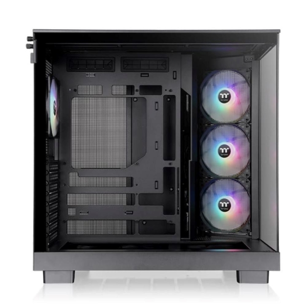 THERMAL TAKE Case View 380 XL TG ARGB, ATX, Průhledná bočnice, 4x 120mm ARGB Fan, černá