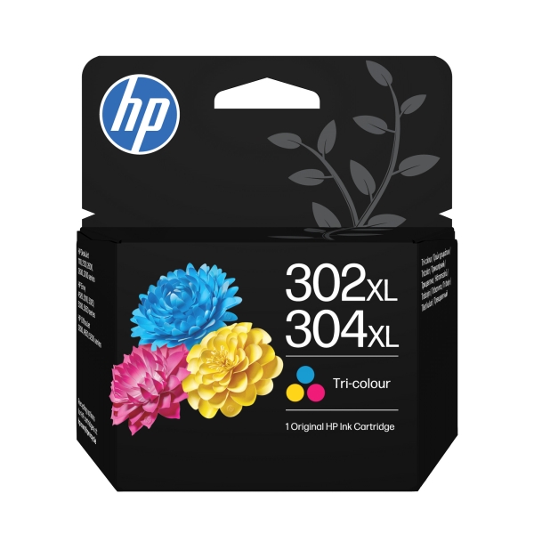 HP 302XL/304XL Tri-clr Original Ink Crtg, HP 302XL/304XL Tri-clr Original Ink Crtg