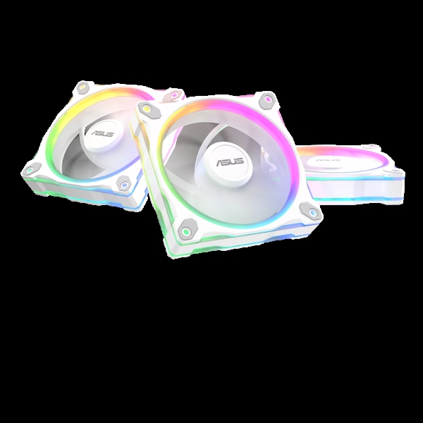 ASUS Ventilátor PRIME MR120 ARGB Reverse, 3x120mm, bílá