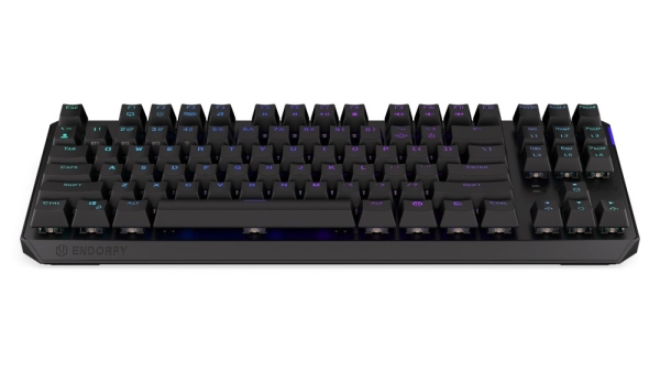 Endorfy herní klávesnice Thock TKL Wireless Red/ bezdrátová / USB / red switch / mechanická / CZ layout / černá RGB
