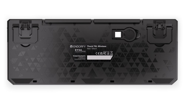 Endorfy herní klávesnice Thock TKL Wireless Red/ bezdrátová / USB / red switch / mechanická / CZ layout / černá RGB