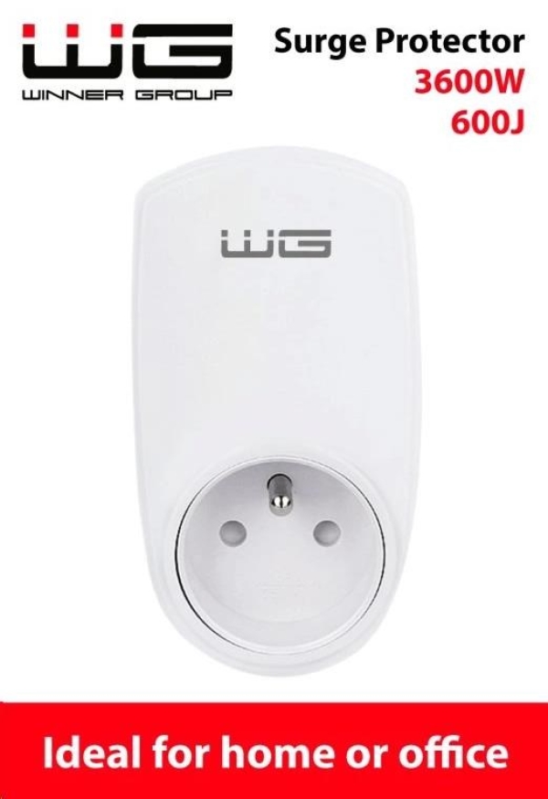WG - Přepěťová ochrana 1 slot / white