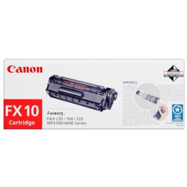Toner Canon CRG FX10BK 0263B002 černý