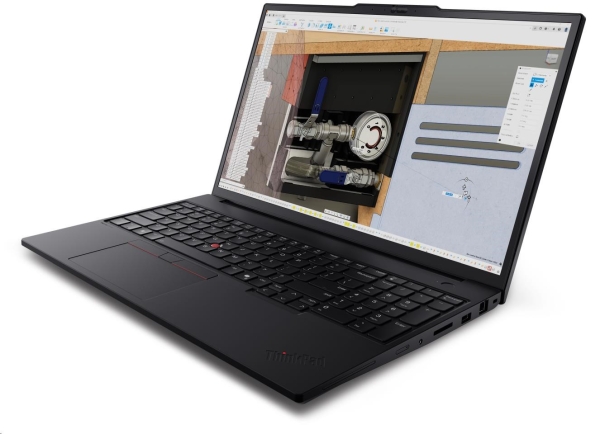 LENOVO NTB ThinkPad/Workstation P16v G3 - Ultra7 255H,16" WUXGA,32GB,512SSD,RTX PRO 500 6GB BW,IRcam,W11P