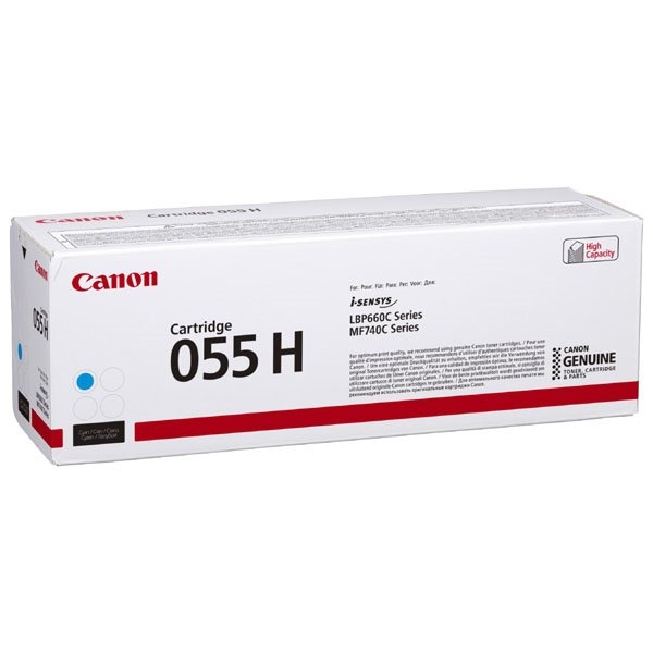 Toner Canon CRG 055HC 3019C002 azurový