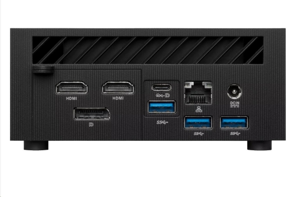 ASUS mini PC ExpertCenter PN53 (PN53-S5168AD), R5 7535HS, 16GB, 512GB SSD, Radeon, W11 Pro, Black