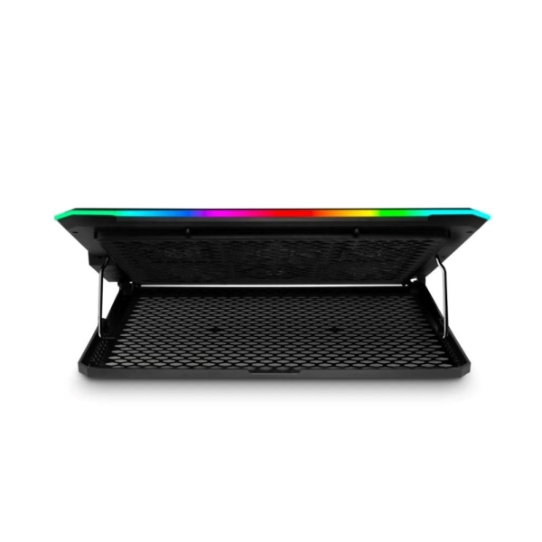 EVOLVEO Ania 9RGB, chladící podložka pod notebook, 6x ventilátor, RGB podsvícení ventilátorů a obvod